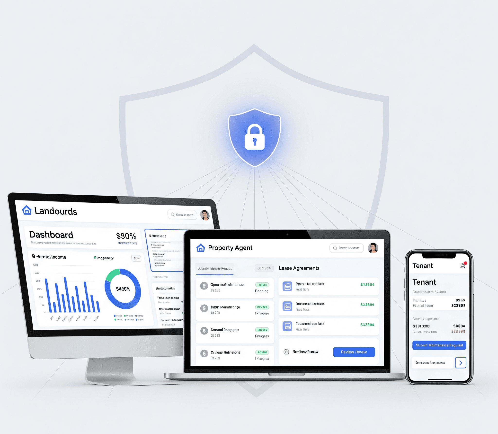 Multi-user rental management access